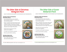 Load image into Gallery viewer, AHG - Ambigram Patch Instructions for Manual Rotating Patch