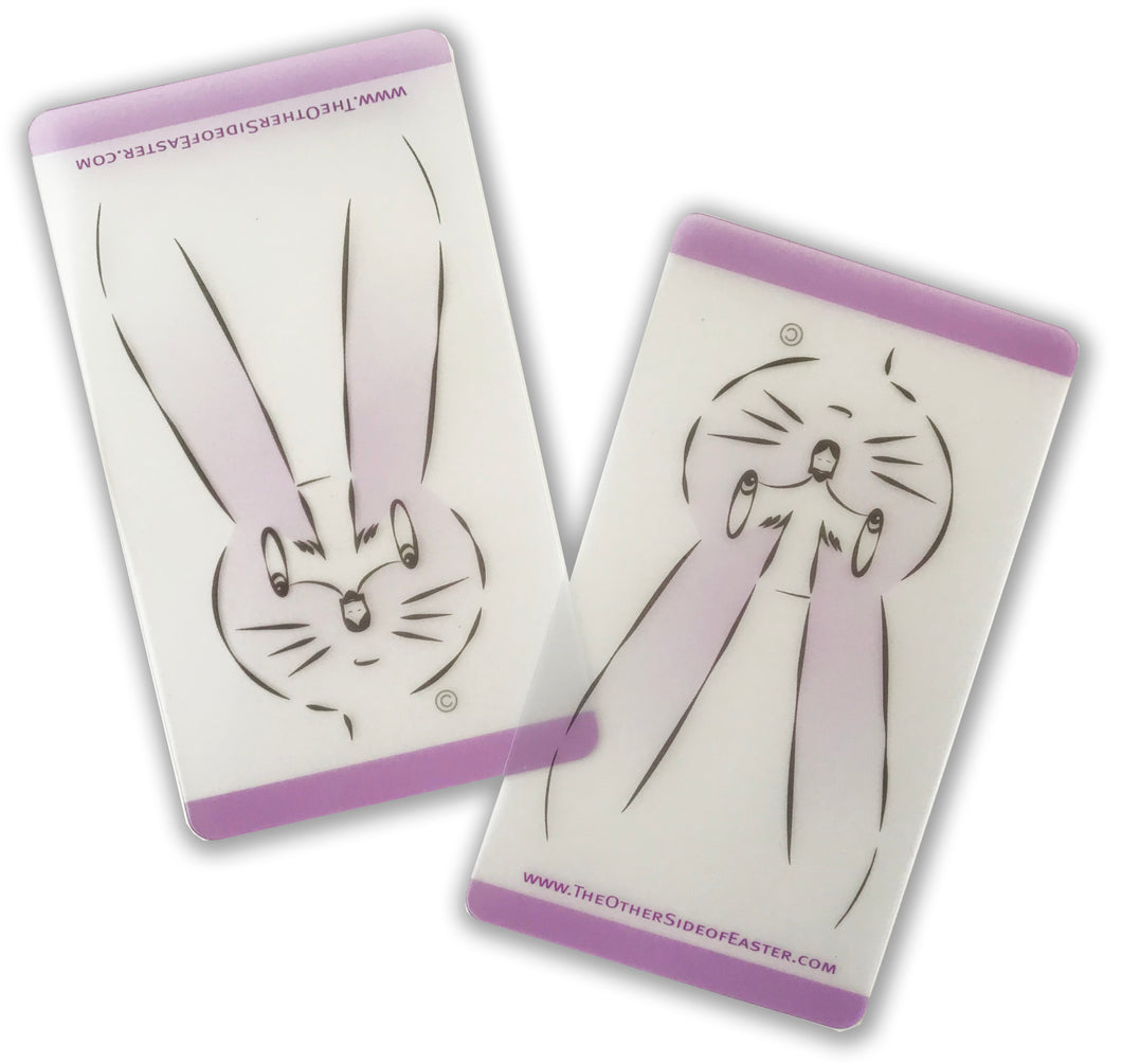 Wallet Cards - Easter Bunny/ Risen (Set of 10)