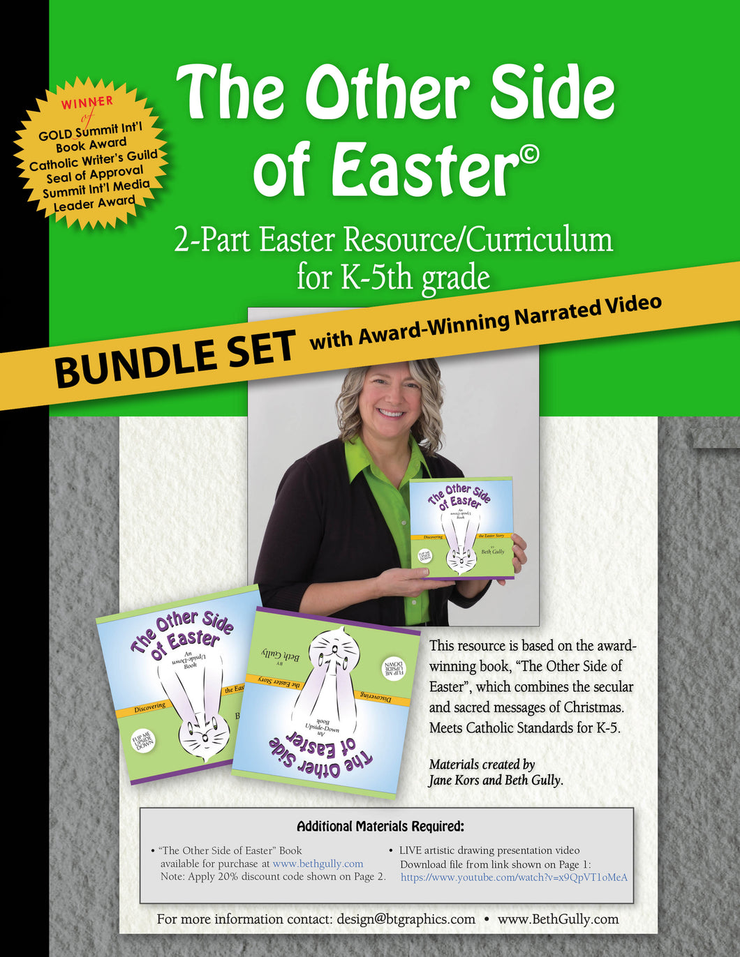 2-Part Easter Resource Bundle Set' - Plan + Video