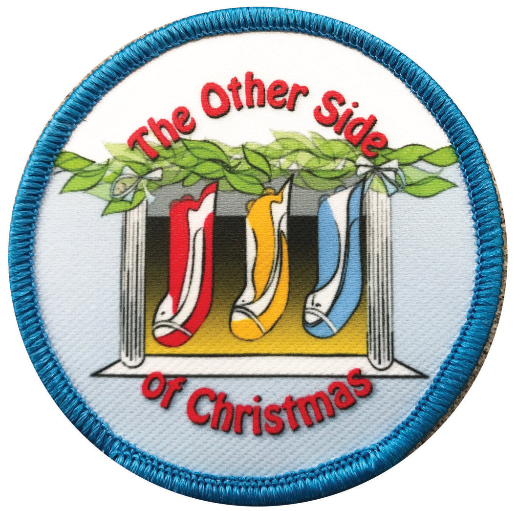 AHG - Ambigram Patch for 'The Other Side of Christmas'